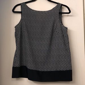 Loft sleeveless blouse